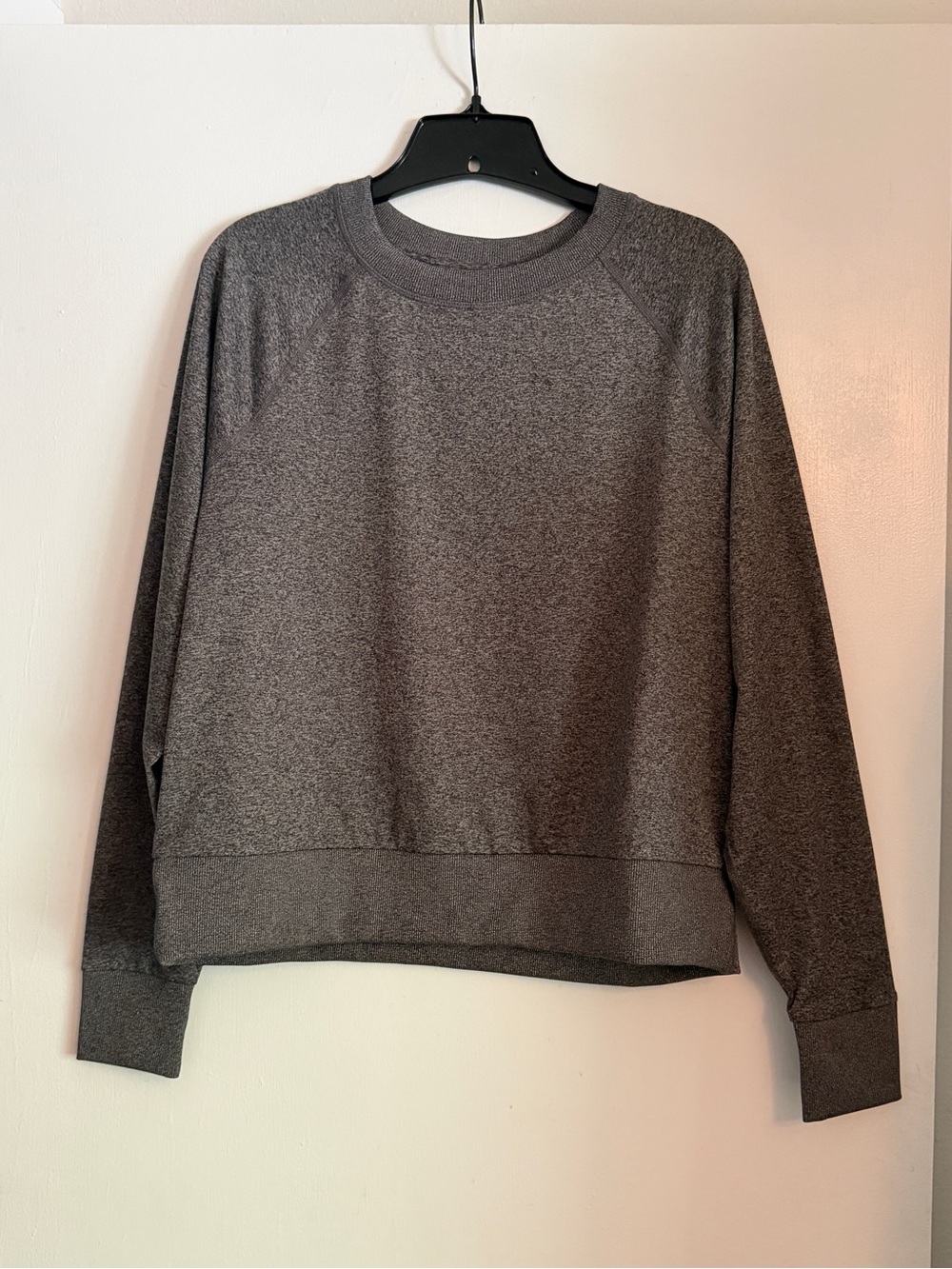Quince Heather Charcoal Crewneck Sweatshirt